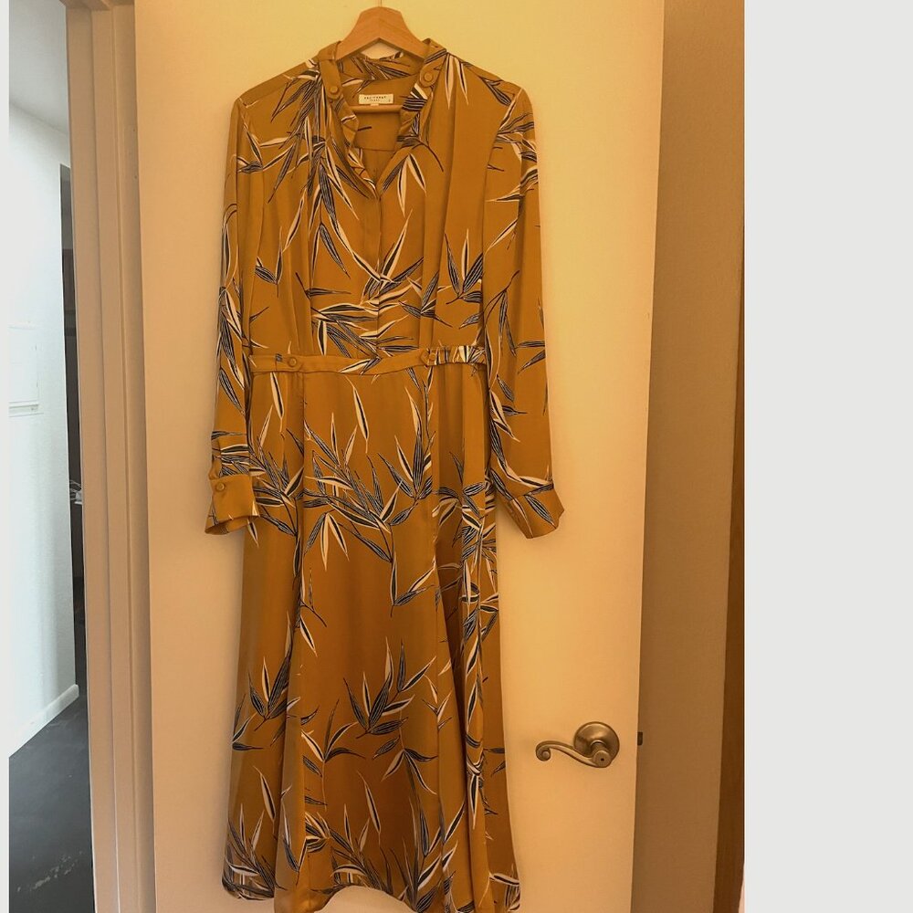 Equipment Femme Sabenne Floral Midi Dress sz 6